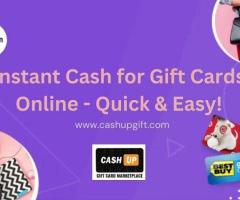 CashUpGift: Fast and Easy Cash Gift Cards Online!