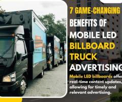 Revolutionize Your Marketing with Mobile LED Billboard Trucks!