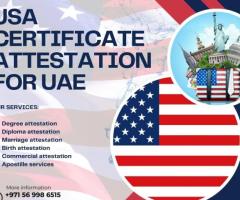 Stress Free: USA Certificate attestation services in the UAE - Image 2