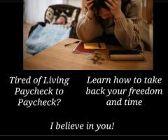 What's your Why? Tired of living Paycheck to Paycheck? From Zero to $900 Daily