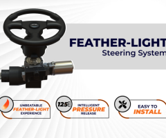 Power-Assisted Boat Steering System | Steerlyte Plus - Image 3