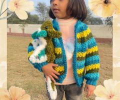 BABY CARDIGAN  + AMIGURUMI KIT | 0 to 5 years - PATTERN DIGITAL DOWNLOAD - Image 3